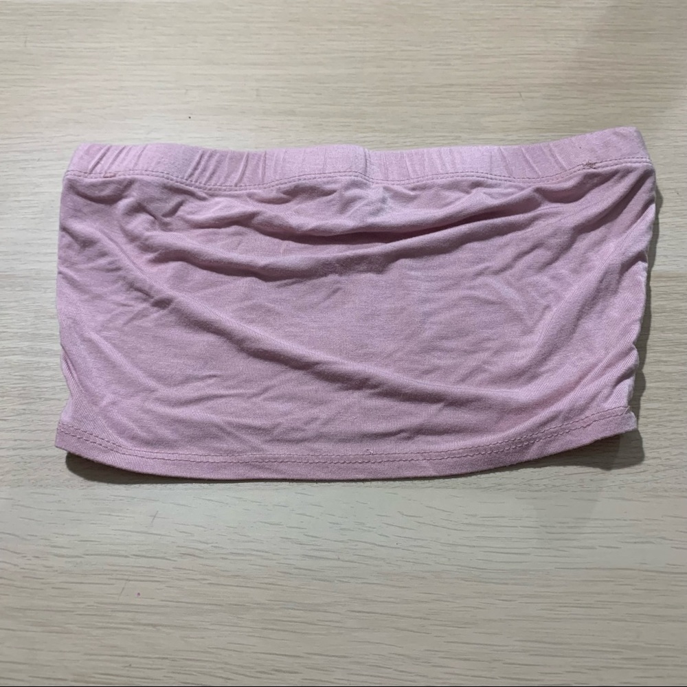 Fashion Nova pink crop top size small